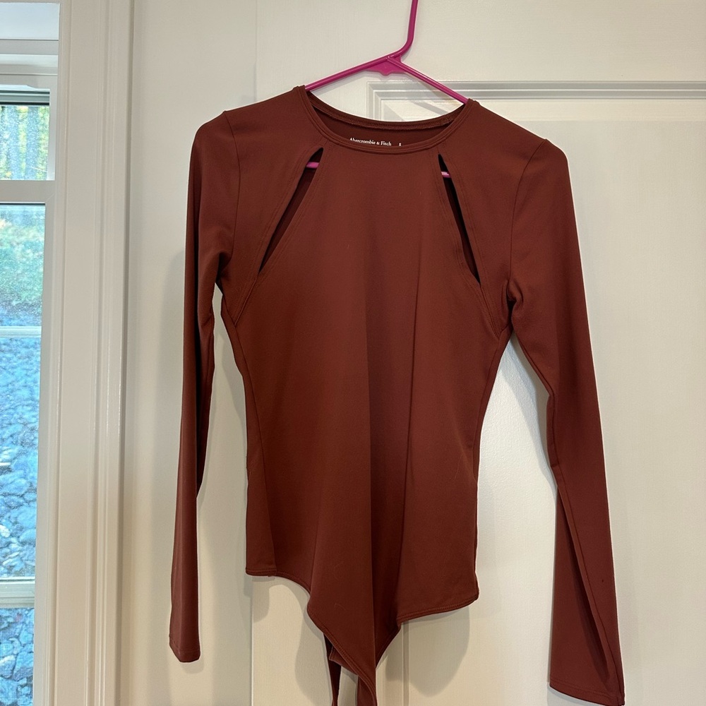 Abercrombie & Fitch Maroon Top